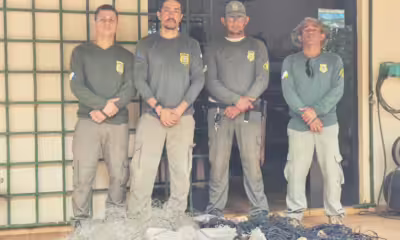 fiscalizacao-do-naturatins-apreende-redes,-arma-e-municoes-no-parque-do-cantao-e-ilha-do-bananal